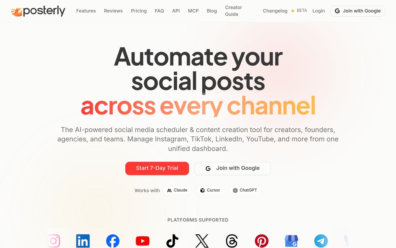 Posterly website