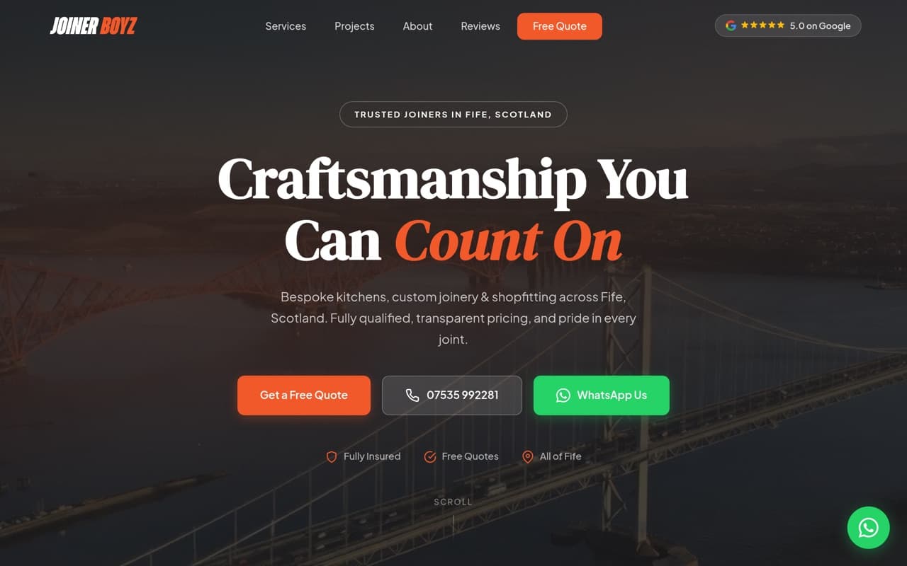 The Joiner Boyz website