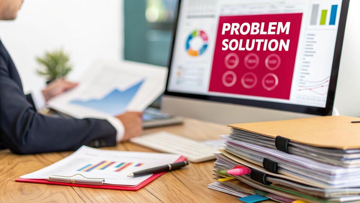 The Problem-Solution Cold Email