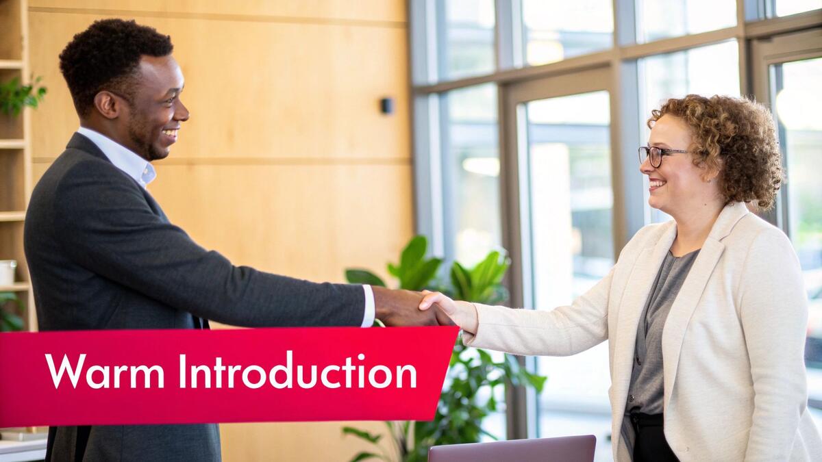 The Personal Connection and Warm Introduction Email