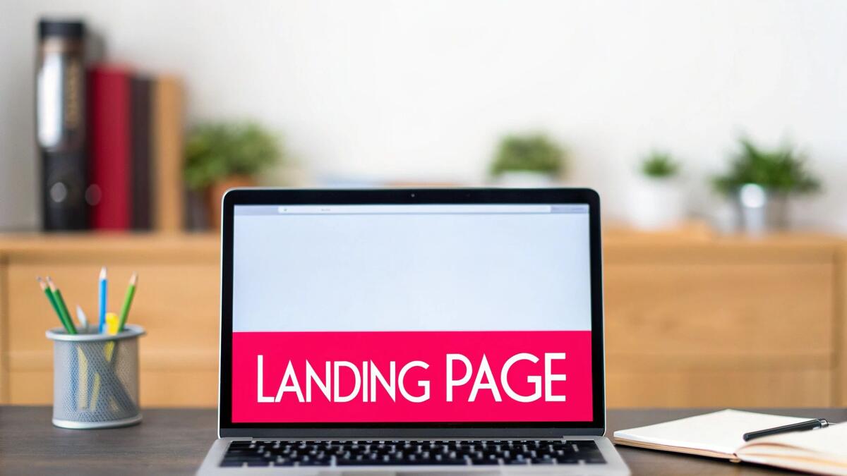 Optimized Landing Page Design
