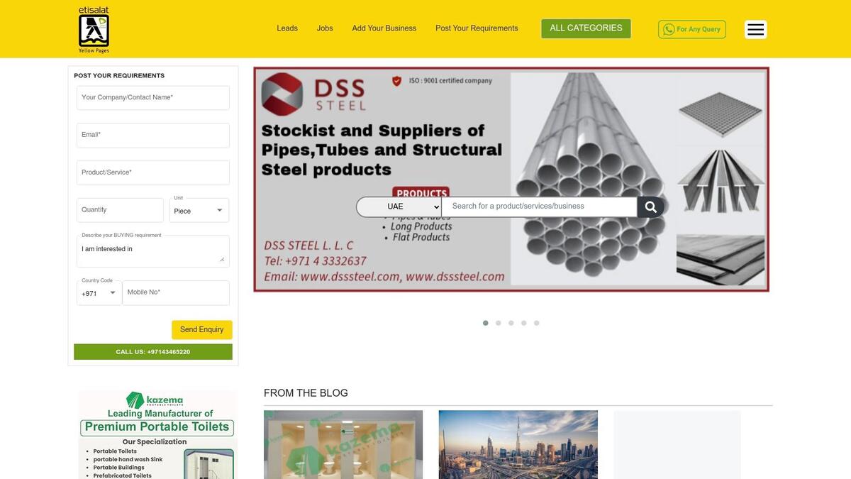 Etisalat Yellow Pages UAE