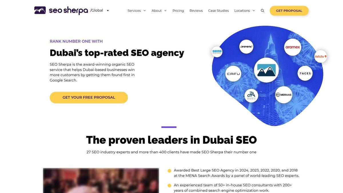 SEO Sherpa (Dubai) – Award‑Winning, SEO‑Only Agency